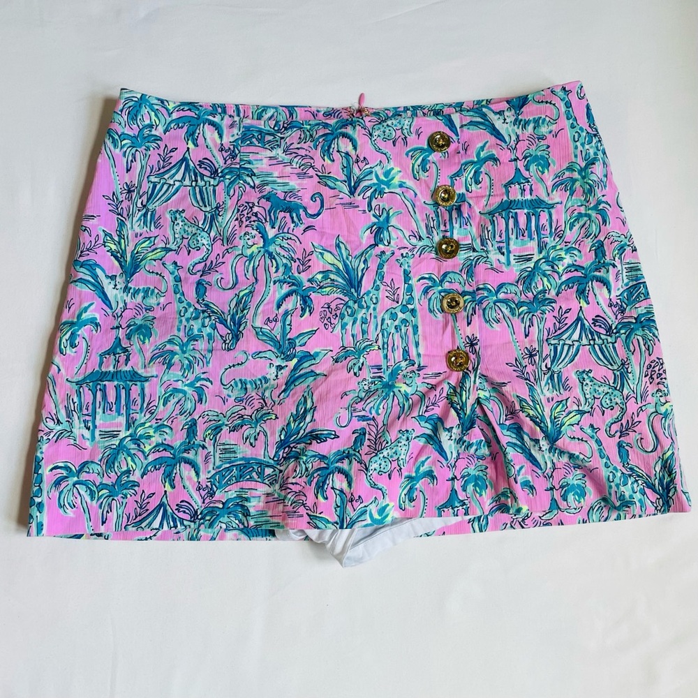 LILLY PULITZER | Sally Skirt in Lilac Rose Out of Office | 10